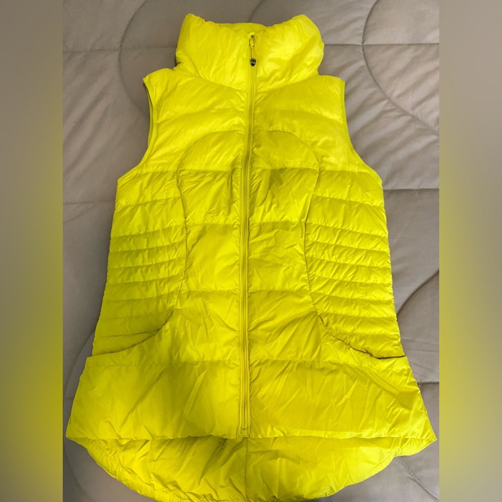 Lulu lemon vest | Yellow color | size 8